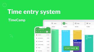 Time entry system by TimeCamp