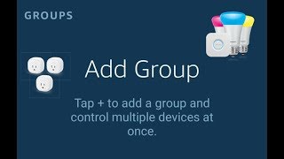 How to group your Alexa smart plugs and lights to turn them on and off togther