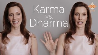 Karma vs Dharma - Ziva Meditation