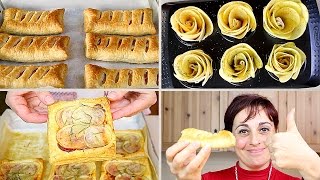 3 Ricette con Patate e Pasta Sfoglia - 3 idee facili e veloci