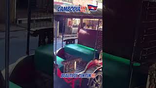 YAY!!!👍 Tuk tuk is here!! 🥰🛺🇰🇭 #cambodia #drive #tuktuk #love