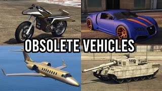 GTA 5 - TOP 5 MOST OBSOLETE VEHICLES!! There is no Reason to Buy Them Anymore!!