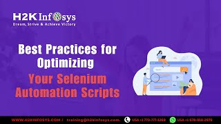 Best Practices for Optimizing Your Selenium Automation Scripts