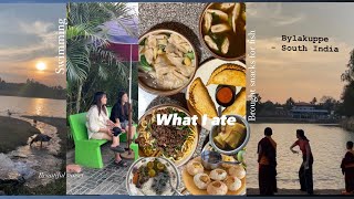 South India Bylakuppe vlog | cherish the little time we have ✨ #whatieat 🌮🍲#swimming