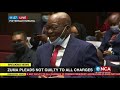 Zuma corruption trial |  Zuma enters not guilty plea