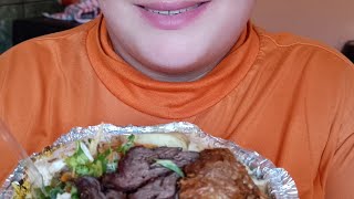 #COMENDO COM A POLY MUKBANG|ALMOÇO E UMA HISTÓRIA|A VIÚVA DO MEU PADRASTO GANHOU 13.500 NA SUA SORTE