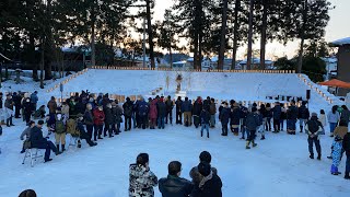 3年振り！雪中花水祝！！！