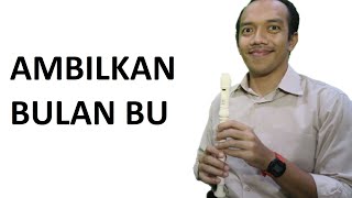 TASYA - AMBILKAN BULAN BU NOT ANGKA RECORDER