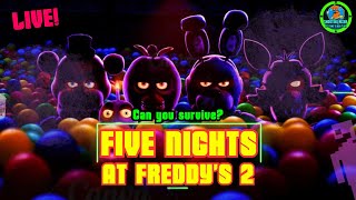 LET'S PLAY FOR THE FIRST TIME! FREDDY RETURNS! - Five Nights at Freddy's 2 #live #fnaf2