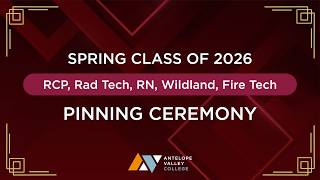 AVC Health and Science Pinning Ceremonies Spring 2026