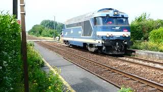 TRAIN LOCOMOTIVE BB 67000 SNCF