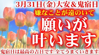 幸せを招く綺麗な花です。3月31日の朝の浄化祈願