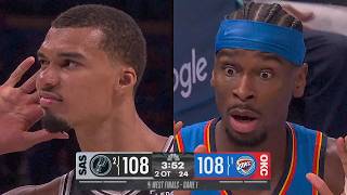 INSANE 2OT ENDING #2 Spurs at #1 Thunder | May 18, 2026