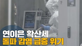 연이은 확산세 돌파 감염 급증 위기