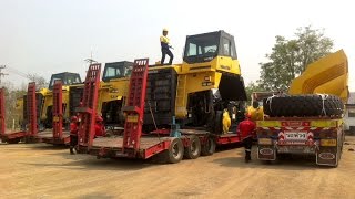 ขนส่ง Dump Truck Komatsu hd785 เหมืองแม่เมาะ ลำปาง