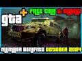 GTA+ Benefits OCTOBER 2024  (gta+ benefits this month gta 5 online)