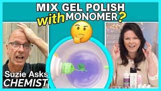Can I Mix Gel Polish With Acrylic Monomer, Creating New Colors?🤔