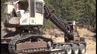 Moving a Timbco Feller Buncher