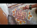 2 dotted Colourful rangoli designs