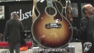 NAMM '12 - Gibson Acoustic J-200 Ray Whitley Special, Golden Age SJ-200, 50th Anniversary Dove N