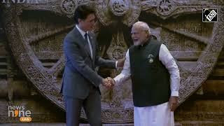 G20 Summit : Canadian PM Justin Trudeau arrives at Bharat Mandapam in Delhi I News9