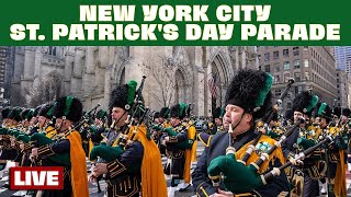 St. Patrick's Day in NYC 2026: Live parade, scenes, more
