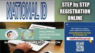 STEP BY STEP - National Id Registration Online | PhilSys Id Natin 'to 2021