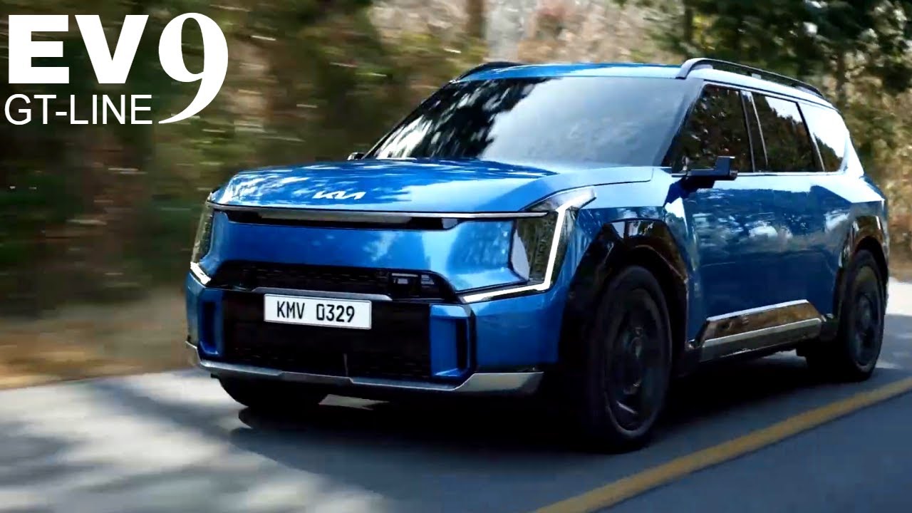 New 2024 Kia EV9 Full-size Electric SUV Detailed - YouTube