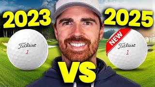 2025 Titleist Pro V1 and Pro V1x | 2023 vs 2025