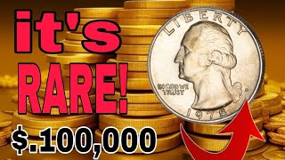 A 1978-D Quarter Dollar (Washington Quarter) was minted in Denver and bears the "D" mint mark.
