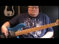 cheap trick the flame bass cover