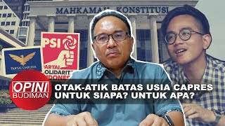 Batas Usia Capres-Cawapres Untuk Siapa? Untuk Apa? OPINI BUDIMAN