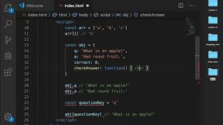 01 JS Quiz Getting Started Objects