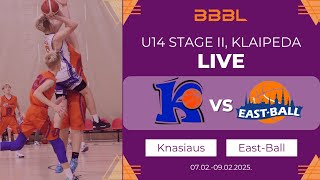 V.Knašiaus KM ISE 2011 vs East-Ball 2011 | BBBL Boys U14