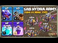 After Update! Th14 Super Archer Blimp Hydra Attack Strategy | Th14 vs Max Th15 Hydra Attack coc