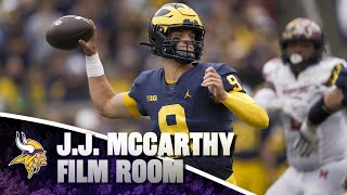 J.J. McCarthy | 2024 NFL Draft Preview Film Room
