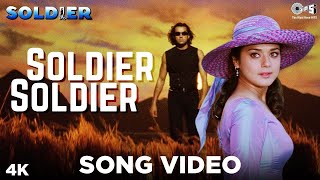 Soldier Soldier Meethei Baatein HD _ Kumar Sanu _ Alka Yagnik _ Soldier _ 1998 songs unlimited  1080