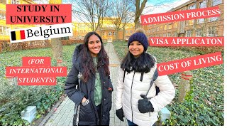 Study at BELGIAN UNIVERSITY for INTERNATIONAL Students | Admission Process | Tuition Fees | 2023