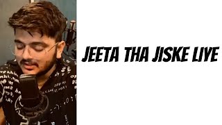 Jeeta Tha Jiske Liye Lyrics - Vishal Mishra