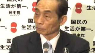 輿石参議院議員会長定例会見　２０１０年１月２１日