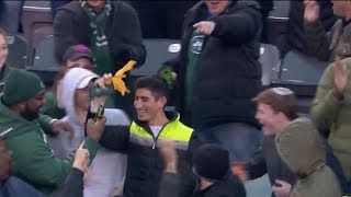 Marcus Peters Throws A Referee's Flag Into The Crowd | Chiefs vs. Jets | NFL
