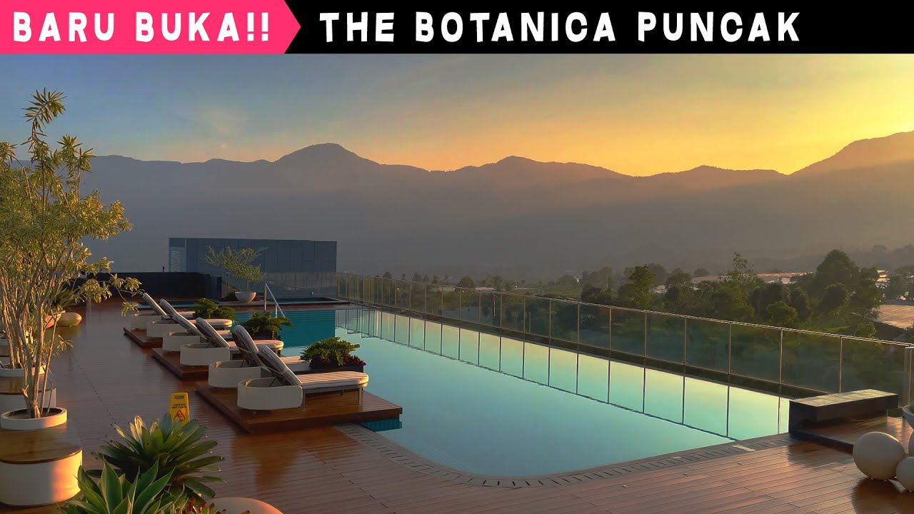 POOLnya TERINDAH SE-PUNCAK | The Botanica Sanctuary | Rekomendasi Hotel ...