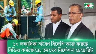 ১০ লক্ষাধিক অবৈধ বিদেশি কাজ করছে বিভিন্ন কর্মক্ষেত্রে, তদন্তের নির্দেশনা চেয়ে  রিট