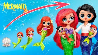 The Little Mermaid Growing Up! 35 DIYs for LOL OMG