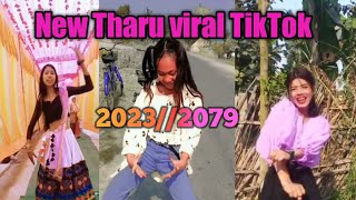 New Tharu viral TikTok 2023//Tharu TikTok song video 2079