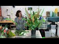 how to make a large flower arrangement