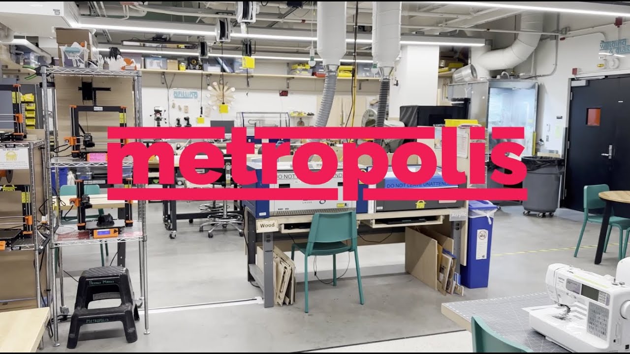 Mit Metropolis Makerspace 6c Tour Youtube