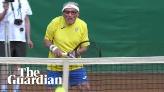 World's oldest tennis player: 97 and still in the game