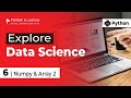 NumPy Tutorial Part 2 - basic array operations | Data Science