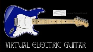 Virtual electric guitar song